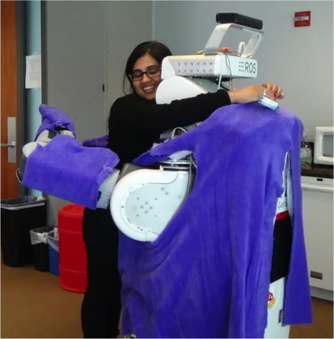Softness, Warmth, and Responsiveness Improve Robot Hugs