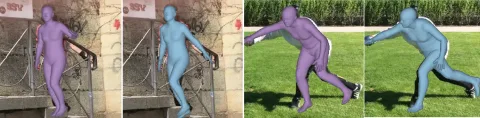Learning To Regress Bodies From Images Using Differentiable Semantic Rendering